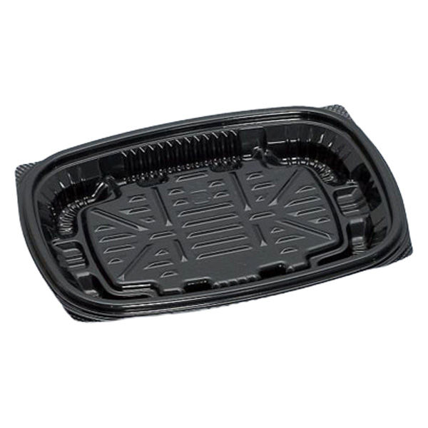 福助工業 惣菜容器 プリモ15-11DH 黒 00640899 1ケース(1600個(50個×32))（直送品）