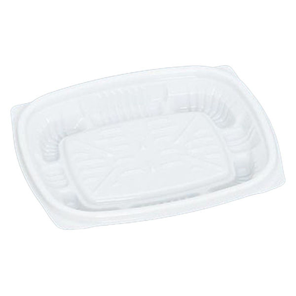 福助工業 惣菜容器 プリモ13-11DH 白 00640901 1ケース(1600個(50個×32))（直送品）