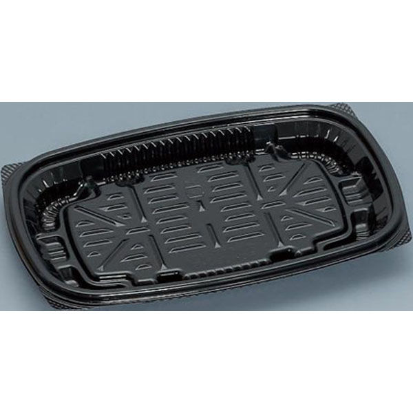 福助工業 惣菜容器 プリモ17-11DH 黒 00653968 1ケース(1200個(50個×24))（直送品）