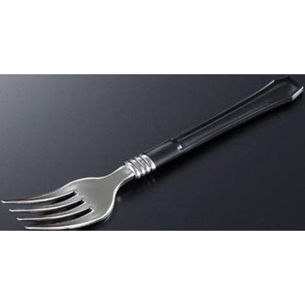 中央化学 カトラリー プラシルバーツートンフォーク単袋 00654267 1ケース(2400個(400個×6))（直送品）