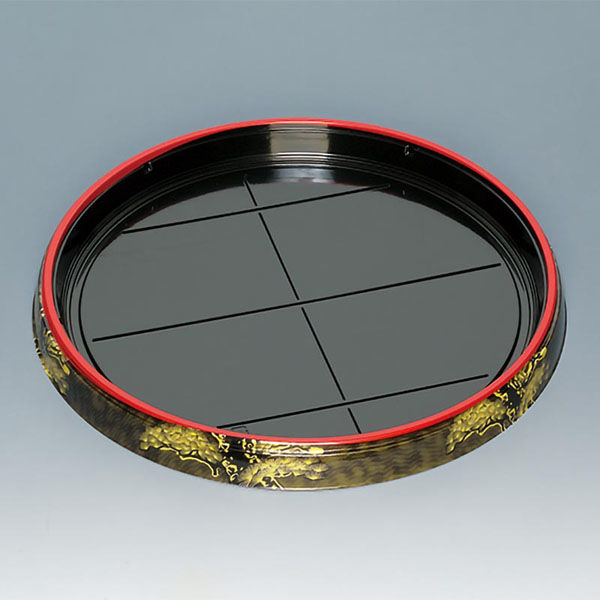 福助工業 寿司桶 新丸桶50H 特松 00667976 1ケース(60個(10個×6))（直送品）