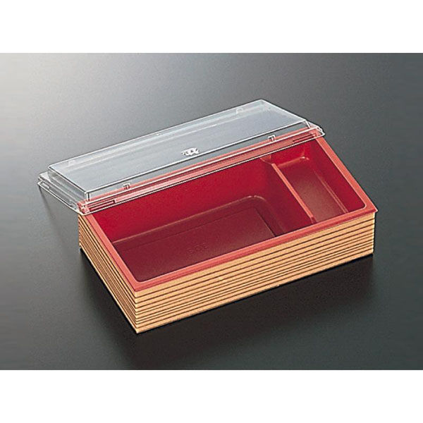 中央化学 折箱 CWH-302 赤-南部杉 (ボ) 00671353 1ケース(360個(15個×24))（直送品）