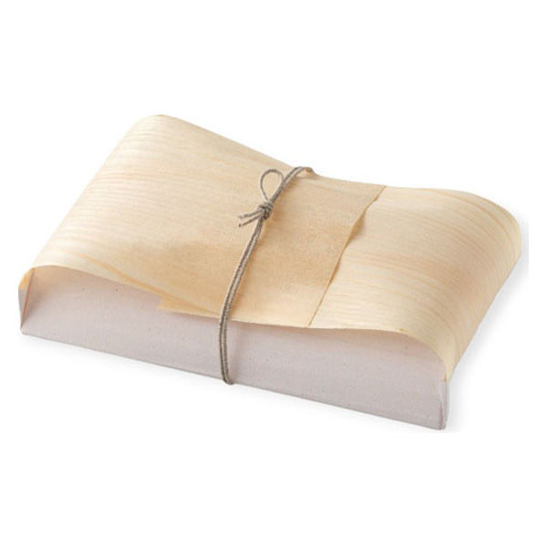 アサヒグリーン 経木文庫 7×3寸 00674722 1ケース(2000個(100個×20))（直送品）