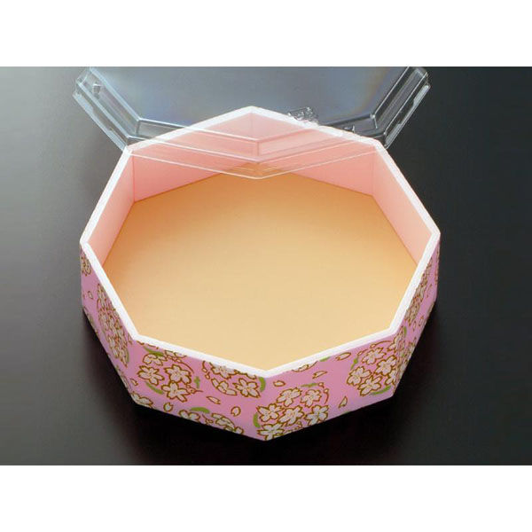 中央化学 折箱 さが野八角 5.1寸 らんまん-P(ボ) 00691297 1ケース(300個(15個×20))（直送品）