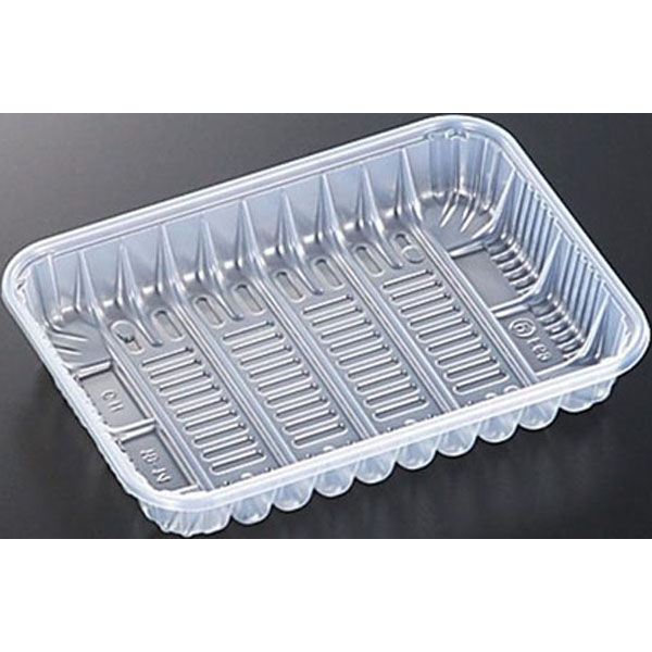 中央化学 透明トレー CH 19-14 FC 00692446 1ケース(2000個(100個×20))（直送品）