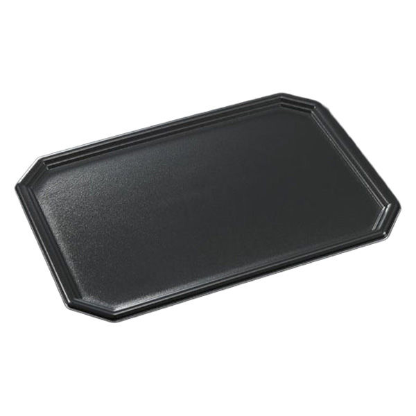 中央化学 鮮魚トレー CI 25-18 黒内 00738543 1ケース(900個(50個×18))（直送品）