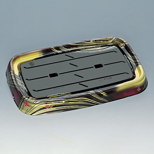 福助工業 寿司桶 舞台桶32H うるし 00744012 1ケース(100個(10個×10))（直送品）