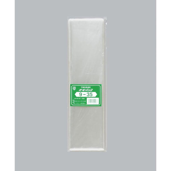 福助工業 テープ無 OPP袋 オーピーパックC No.9-35 100枚入 00756263 1ケース(80個(1個×80))（直送品）