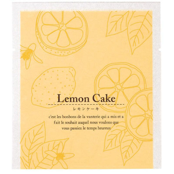 福助工業 製菓向け袋 カマスGR No.2A1 レモンケーキ バラ 00762527 1ケース(100個(1個×100))（直送品）