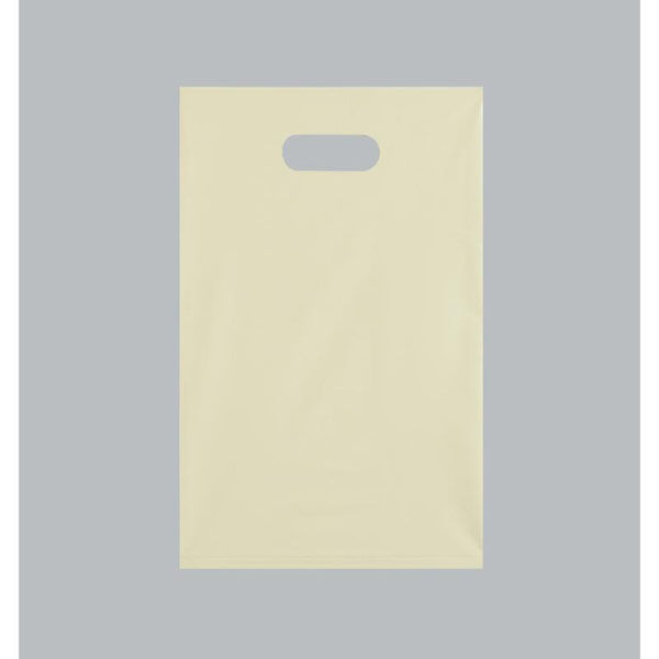 福助工業 ポリ手提袋 ニュー アームバッグ LDクリーム (SS) 00762565 1ケース(1200個(50個×24))（直送品）