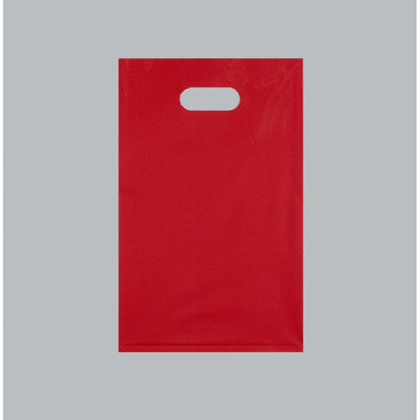 福助工業 ポリ手提袋 ニュー アームバッグ LDワインレッド (SS) 00762567 1ケース(1200個(50個×24))（直送品）