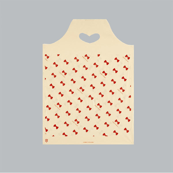 福助工業 ポリ手提袋 ハートバッグ パーティーハウス 小 00762579 1ケース(1000個(100個×10))（直送品）