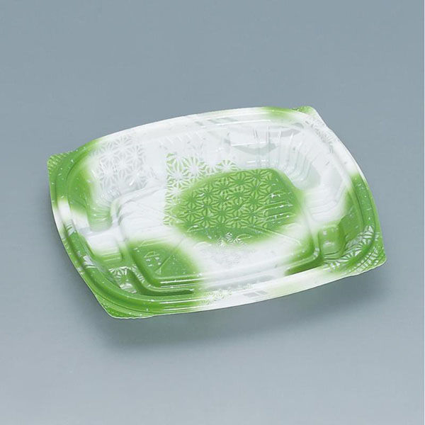 福助工業 惣菜容器 プリモ12-11DH あまのグリーン 00762794 1ケース(1600個(50個×32))（直送品）