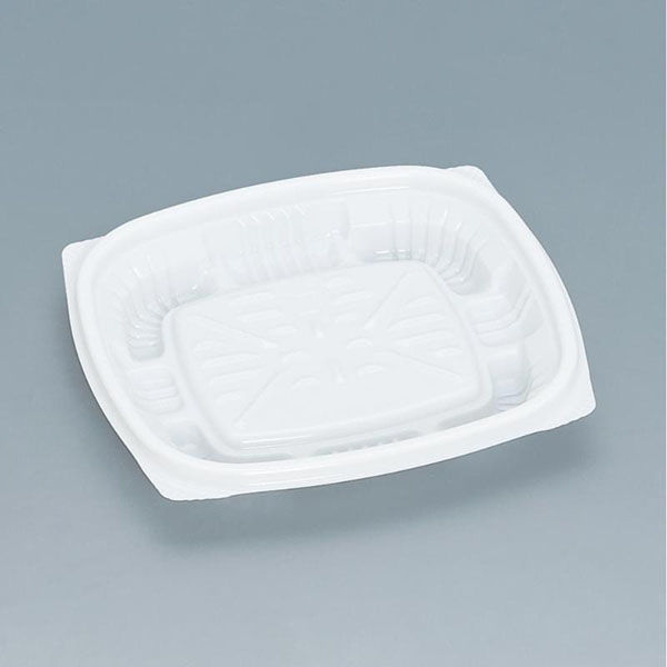 福助工業 惣菜容器 プリモ12-11DH 白 00762797 1ケース(1600個(50個×32))（直送品）