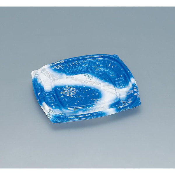 福助工業 惣菜容器 プリモ12-11H あまのブルー 00762801 1ケース(1600個(50個×32))（直送品）