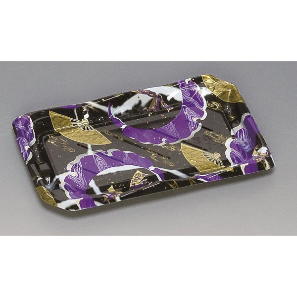 福助工業 寿司容器 花舞喜2-5H 彩月紫 00762831 1ケース(800個(50個×16))（直送品）