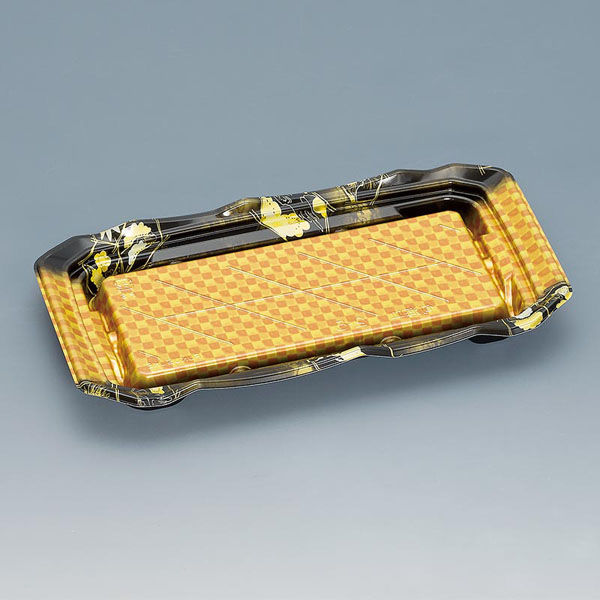 福助工業 寿司容器 旬海皿2-5H 雅市松 00762857 1ケース(400個(50個×8))（直送品）