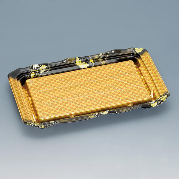 福助工業 寿司容器 旬海皿3-6H 雅市松 00762869 1ケース(300個(50個×6))（直送品）