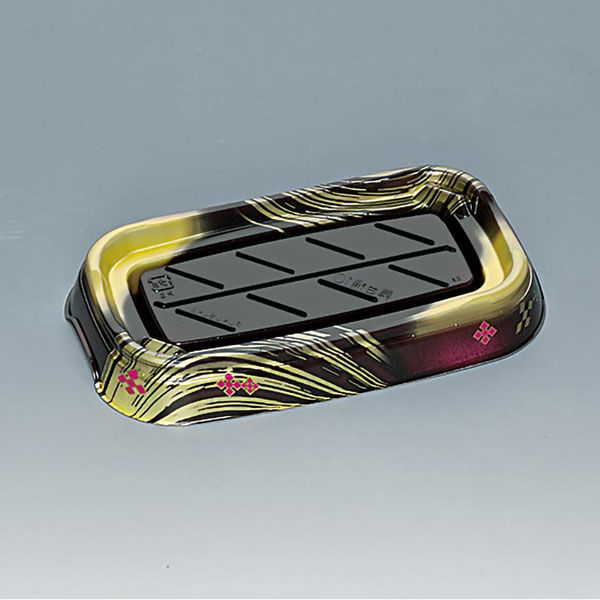 福助工業 寿司桶 舞台桶10H うるし 00762915 1ケース(300個(10個×30))（直送品）