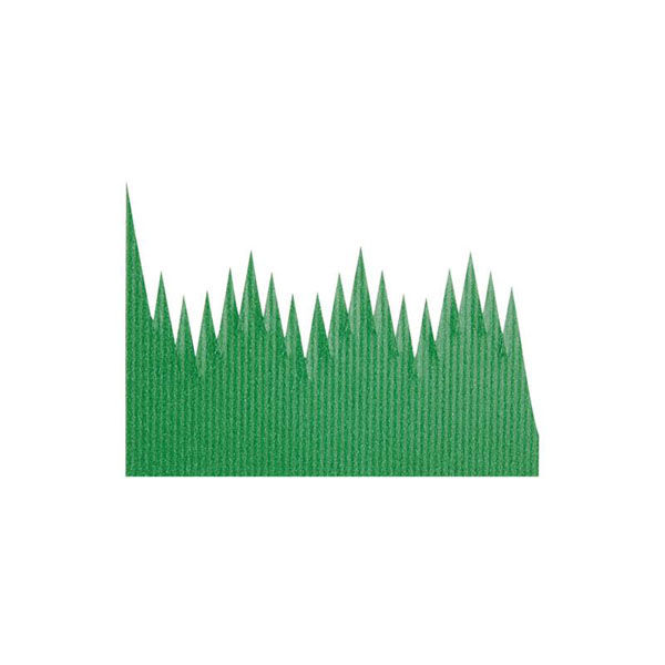 旭創業 弁当小物 紙製バラン 三本杉型1号 グリーン 1000枚入 00764190 1ケース(60個(1個×60))（直送品）