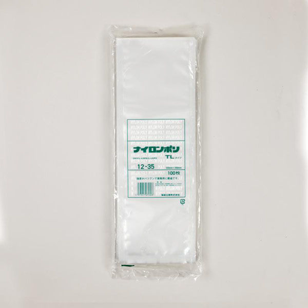 福助工業 真空袋 ナイロンポリ TLタイプ 12-35 00766610 1ケース(2200個(100個×22))（直送品）