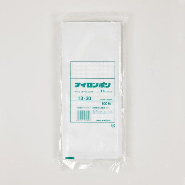 福助工業 真空袋 ナイロンポリ TLタイプ 13-30 00766612 1ケース(2200個(100個×22))（直送品）