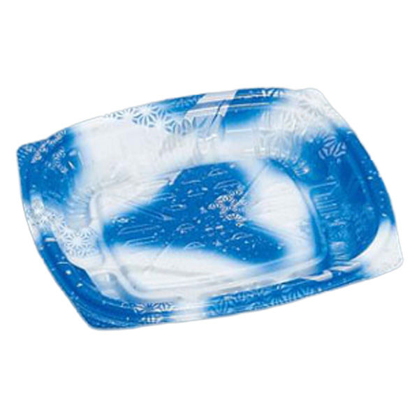 福助工業 惣菜容器 プリモ12-11DH あまのブルー 00769071 1ケース(1600個(50個×32))（直送品）