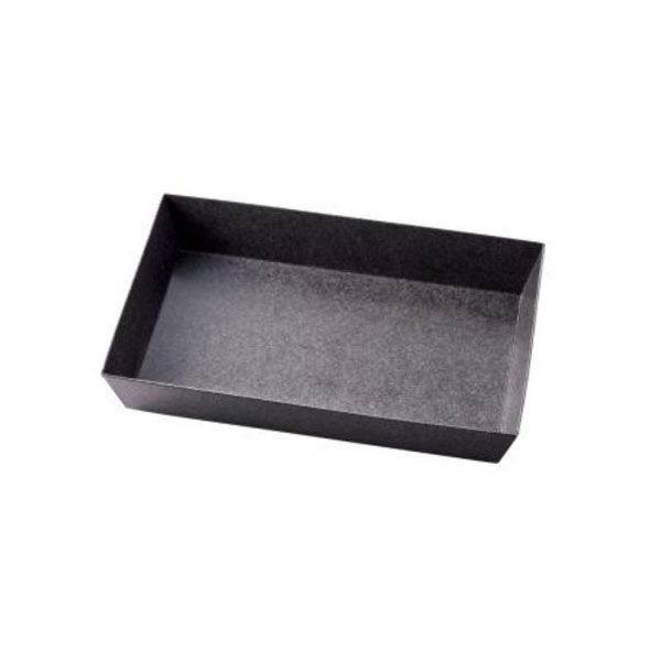 ケーピープラテック 弁当容器 KM-77 本体 ブラック 00771878 1ケース(400個(50個×8))（直送品）