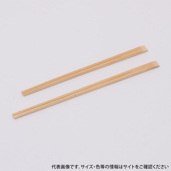 藤本商会本店 割箸 竹天削箸 24cm 00782528 1ケース(3000個(100個×30))（直送品）