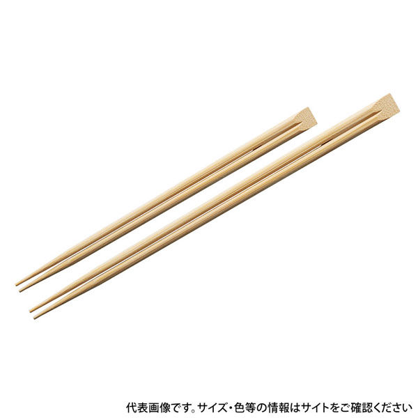 藤本商会本店 割箸 先細竹天削箸 24cm 00782534 1ケース(3000個(100個×30))（直送品）