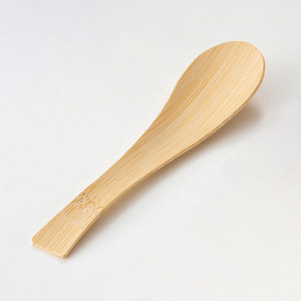 萬洋 使い捨てレンゲ 竹レンゲ14cm 100本入 00783037 1ケース(1個)（直送品）