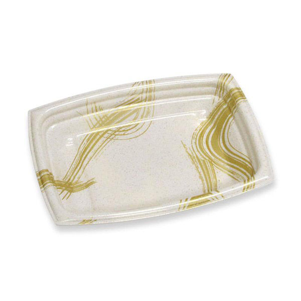 デンカポリマー 惣菜容器 夢デリLS35 疾風金 00786201 1ケース(900個(50個×18))（直送品）