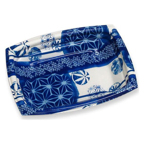 デンカポリマー 惣菜容器 夢デリLS15 手まり青 00788667 1ケース(1200個(50個×24))（直送品）