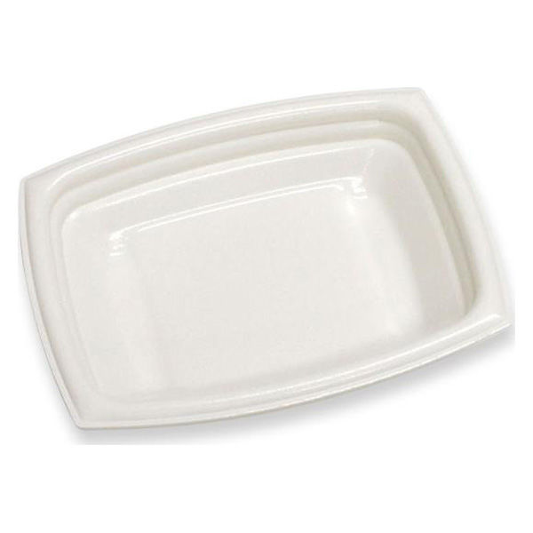 デンカポリマー 惣菜容器 夢デリLS15 白 00788668 1ケース(1200個(50個×24))（直送品）