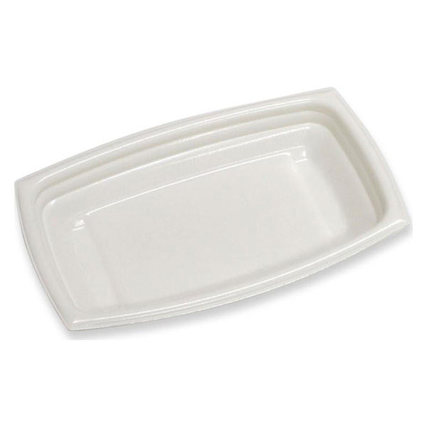 デンカポリマー 惣菜容器 夢デリLS40 白 00788689 1ケース(900個(50個×18))（直送品）