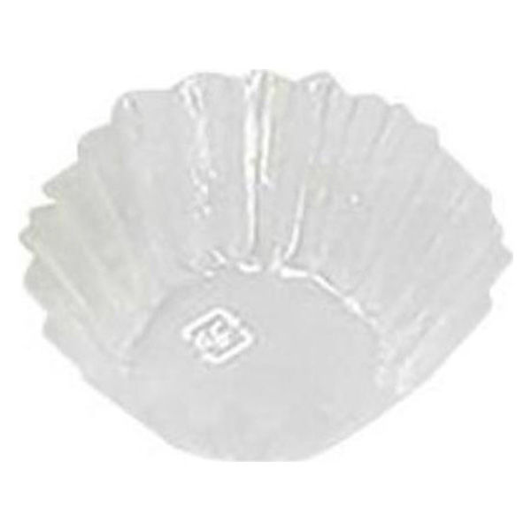 旭創業 おかずカップ PETフィルムカップ 丸形 4号深口(4F) 透明 500枚入 00795083 1ケース(10個(1個×10))（直送品）