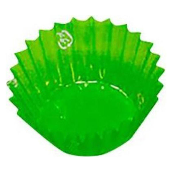 旭創業 おかずカップ PETフィルムカップ 丸形 5号深口(5F) 緑 500枚入 00795091 1ケース(10個(1個×10))（直送品）