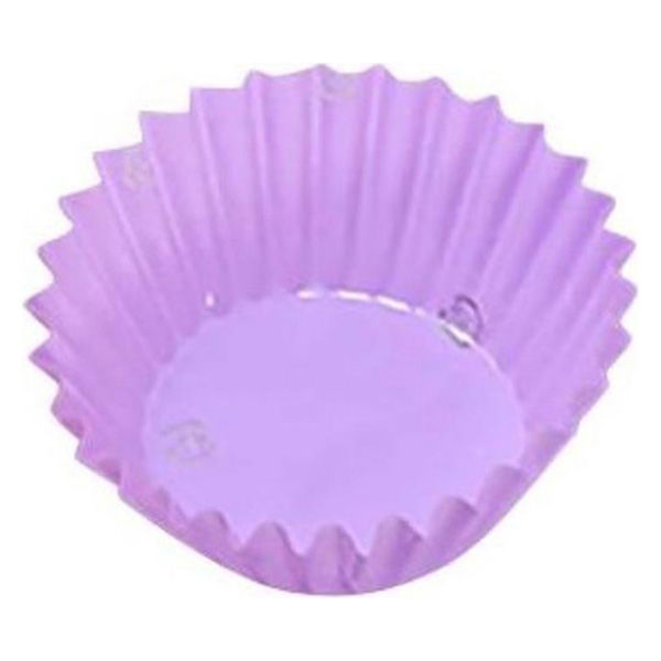 旭創業 おかずカップ PETフィルムカップ 丸形 8号深口(8F) 紫 500枚入 00795144 1ケース(10個(1個×10))（直送品）