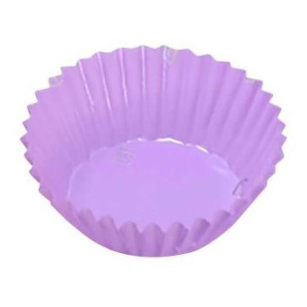 旭創業 おかずカップ PETフィルムカップ 丸形 9号深口(9F) 紫 500枚入 00795155 1ケース(10個(1個×10))（直送品）