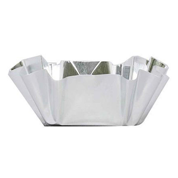 旭創業 アルミカップ アサヒホイルケース 合紙有 四角形 500枚入 00795163 1ケース(20個(1個×20))（直送品）