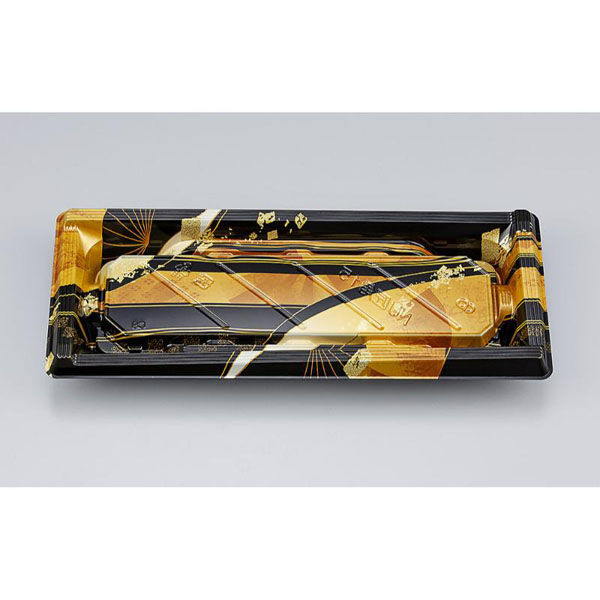 シーピー化成 寿司容器 NU匠角15 光条金本体 039411500A015 1ケース(800個(50個×16))（直送品）