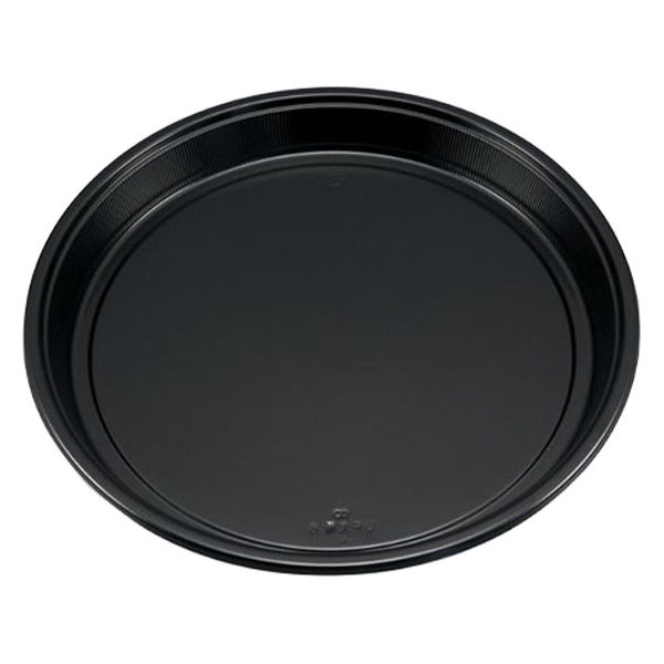 シーピー化成 寿司桶 UF丸桶6 黒本体 0592406000525 1ケース(100個(10個×10))（直送品）