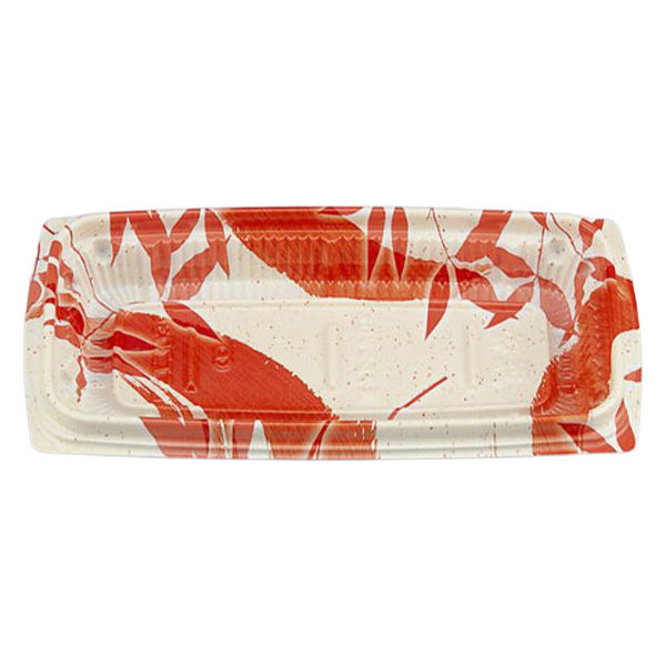 シーピー化成 惣菜容器 BFエコD36 月竹朱(N) 075236000A375 1ケース(900個(50個×18))（直送品）