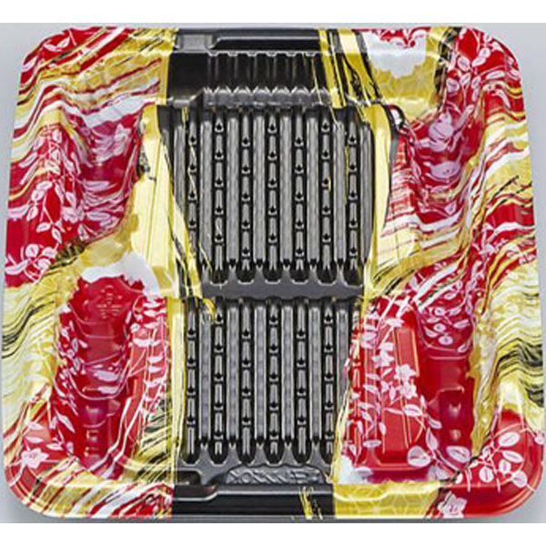 シーピー化成 惣菜容器 BF揚盛15-17 烈風赤本体 0773151709415 1ケース(900個(50個×18))（直送品）