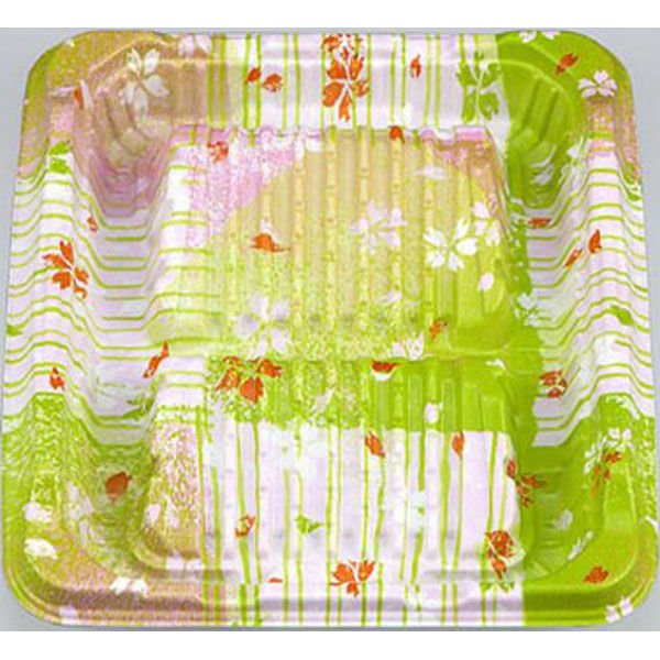 シーピー化成 惣菜容器 BF揚盛15-17 京町花本体 0773151709445 1ケース(900個(50個×18))（直送品）