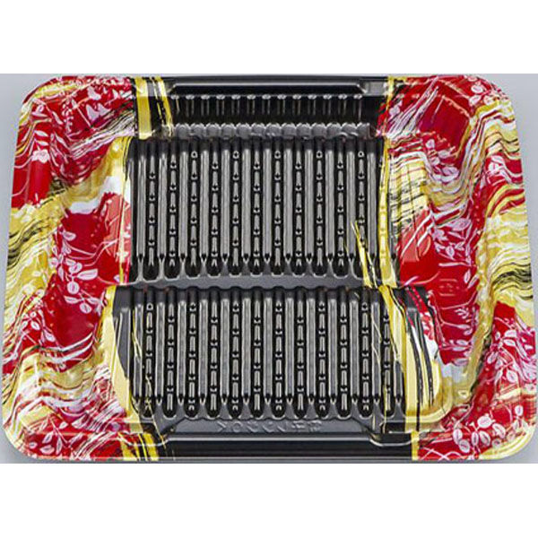 シーピー化成 惣菜容器 BF揚盛19-17 烈風赤本体 0773191709415 1ケース(900個(50個×18))（直送品）