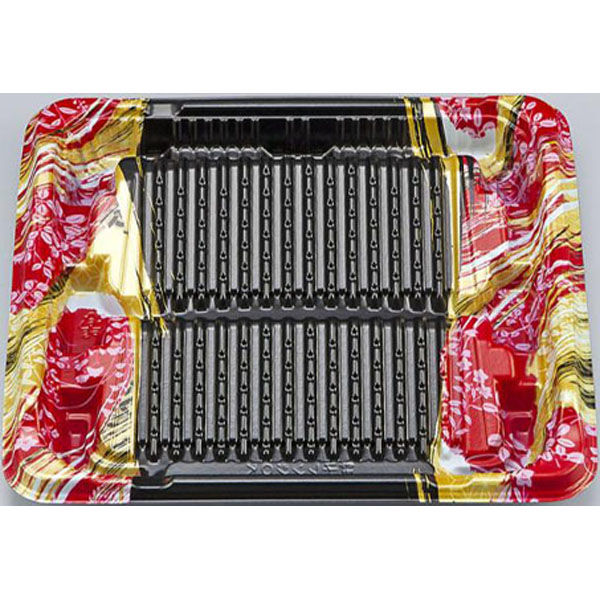 シーピー化成 惣菜容器 BF揚盛21-18 烈風赤本体 0773211809415 1ケース(800個(50個×16))（直送品）