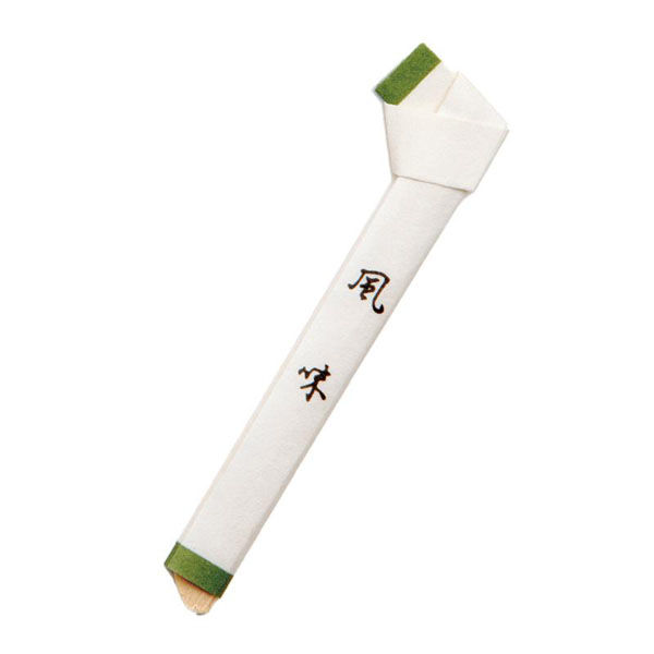 萬洋 爪楊枝 風味楊枝(太刀型) 7cm 500本入 緑 18240G 1ケース(1個)（直送品）