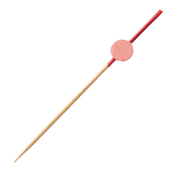 萬洋 竹串 かんざし串(桃) 7.5cm 100本入 18346G 1ケース(1個)（直送品）