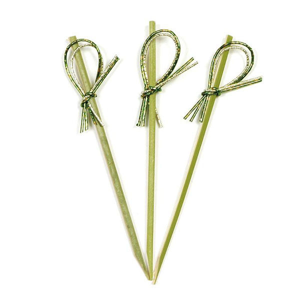 萬洋 竹串 京串 参(緑) 7cm 50本入 18436C 1ケース(1個)（直送品）